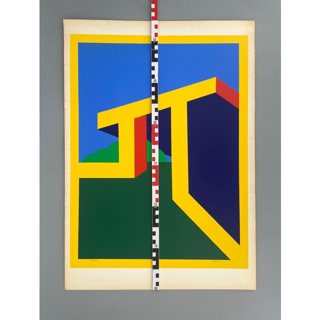Peter Foeller, Composition, 1971, Silkscreen For Sale - Image 10 of 11