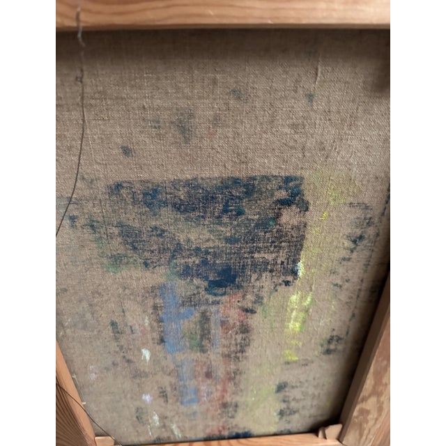 Swedish Artist, Landscape, 1960s, Oil on Canvas, Framed For Sale - Image 18 of 18