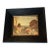 MCM Hollywood Regency Foil Metallic Countryside Cottage Art For Sale