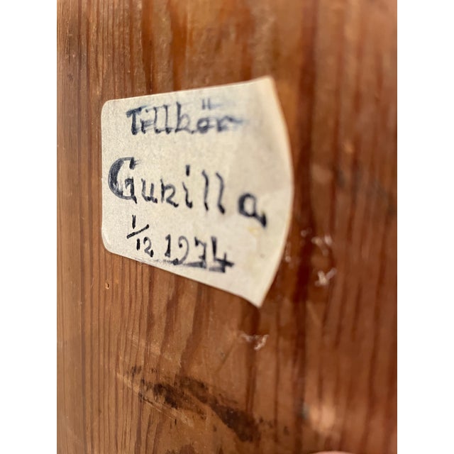 Gustavian (Swedish) 19c Swedish Antique Painted Mora Clock For Sale - Image 3 of 9