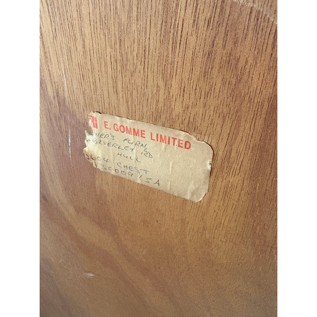 Brown Vintage G Plan Teak Chest of Drawers by E. Gomme – Mid Century Modern For Sale - Image 8 of 10