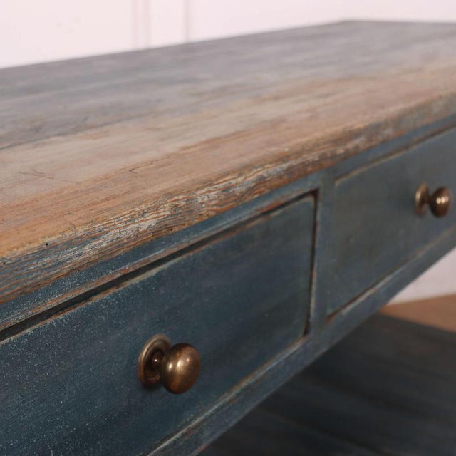 English Country House Dresser Base For Sale - Image 10 of 11