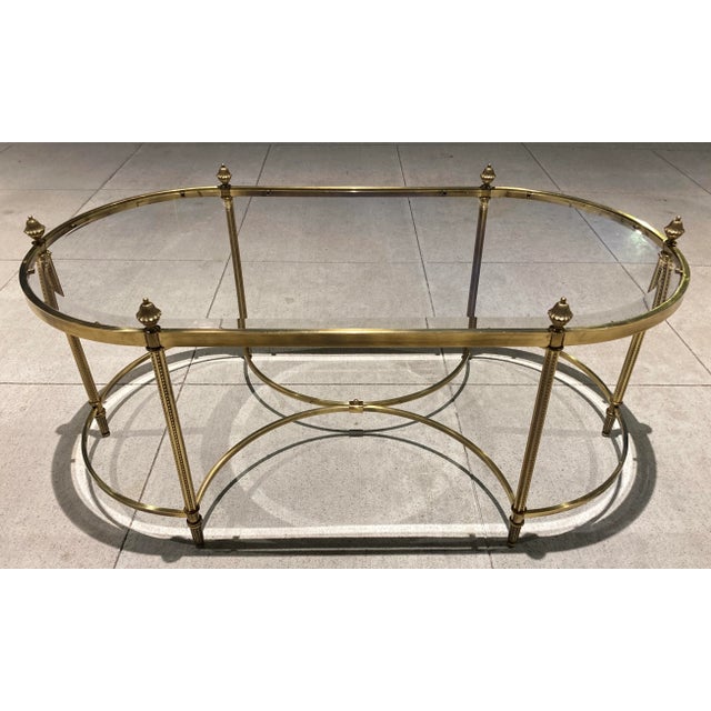 Manner of Jansen Coffee Table in Maison Baguès For Sale - Image 9 of 13
