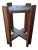 Wood Vintage Mission Style Oak Plant Stand For Sale - Image 7 of 18