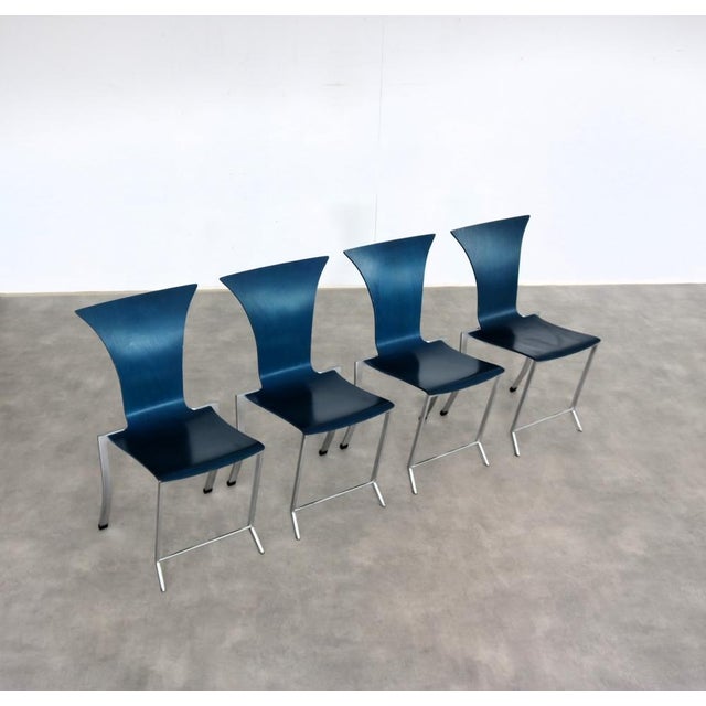 Vintage Dining Room Chairs from KFF, 1990s, Set of 4 For Sale - Image 10 of 10