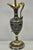 Neoclassical Antique French Neoclassical Patinated & Gilt Bronze Figural Ewer Urn Table Lamp For Sale - Image 3 of 12