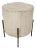Tuscan Cream Round Side Table 17" For Sale