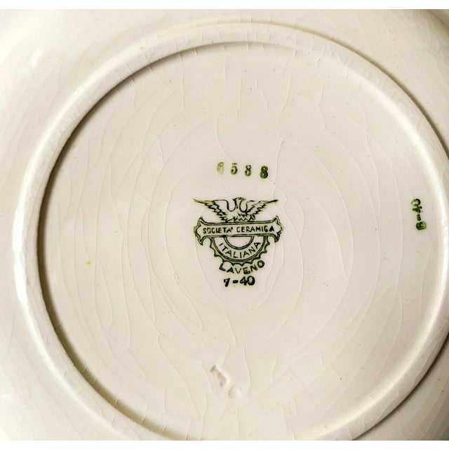 Plates by Guido Andlovitz for S.C.I. Laveno, 1940s, Set of 12 For Sale - Image 4 of 5