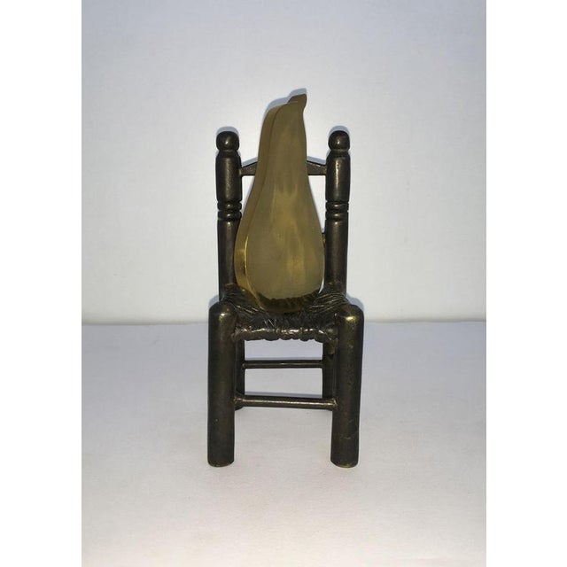 Italian Bronze Abstract Sculpture by Concetto Pozzati, 1989 For Sale - Image 18 of 18