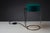 Petrol Green Table Lamp with Chromed Steel Base from Cosack Leuchten, 1970s For Sale - Image 3 of 9