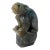 20th Century Labradorite Stone Carved Bear Figure For Sale