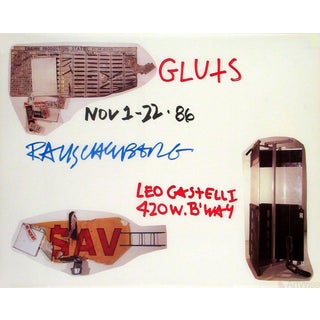 Robert Rauschenberg, Gluts, 1986 Poster For Sale