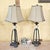 Pair of Uttermost Wrought Iron & Ceramic Sphere Table Lamps For Sale - Image 16 of 18