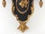 Neoclassical Style Ebonized & Gilt Sconces, Pair For Sale - Image 10 of 11