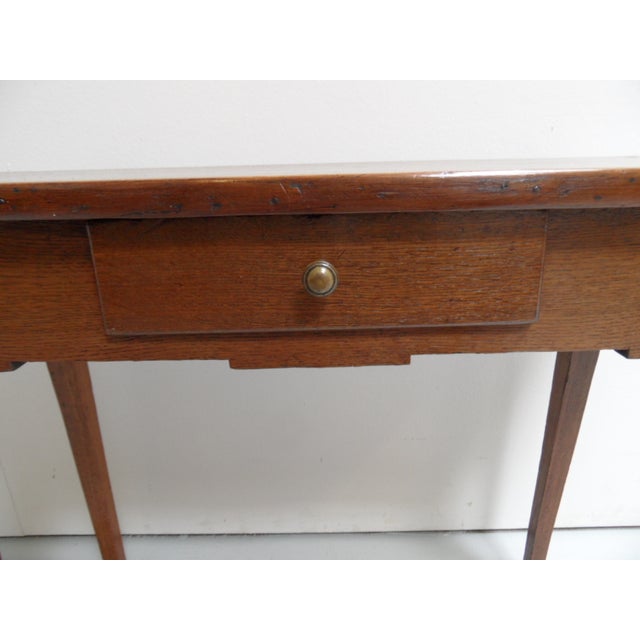 Side Table in Oak For Sale - Image 6 of 11