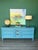 Late 20th Century Mid-Century Neoclassical Style Sky Blue Dresser For Sale - Image 14 of 14