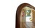 Vintage Antique Solid Cherry Wood Beveled Wall Mirror 1930s 1940s For Sale - Image 4 of 7