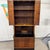 This great survivor from the 80's features book matched oak veneers with quarter sewn oak sides. With a black formica drop...
