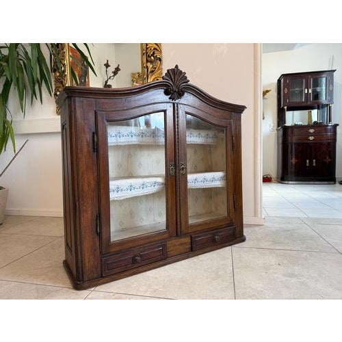 Baroque Display Cabinet in Pine For Sale - Image 4 of 12