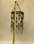 Postmodern Brutalist Beaded Mobile Chandelier - 18" Artisan Crystal & Glass Suncatcher For Sale - Image 13 of 13