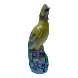 Antique Chinese Export Porcelain Bird Figurine