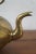 Antique Victorian Brass Hot Toddy Footed Goose Neck Tea Coffee Pot Kettle For Sale - Image 10 of 12