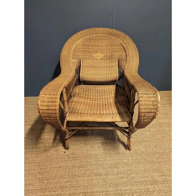 Vintage Armchair in Rattan, in Very Good conditions.