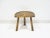 1950s Rustic French Wooden Tripod Stool, 1950s For Sale - Image 5 of 5