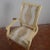 Chair with Damask Fabric For Sale - Image 4 of 9