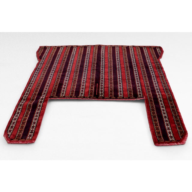 1920s Vintage Handwoven Kilim Horse Cover Blanket, 1920s For Sale - Image 5 of 15