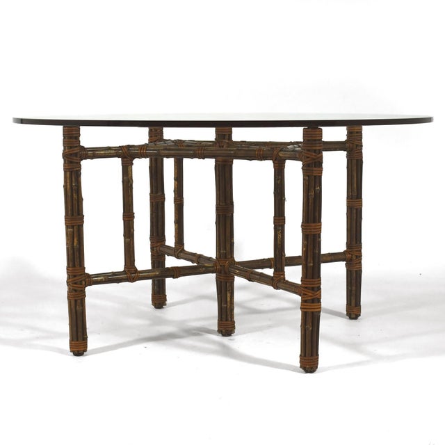 John McGuire BA-13 Bamboo Dining Table For Sale In Chicago - Image 6 of 9