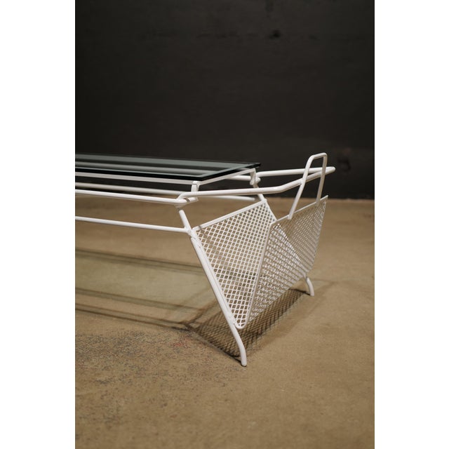 Mid 20th Century Maurizio Tempestini Iron Cocktail Magazine Table for Salterini For Sale - Image 9 of 13