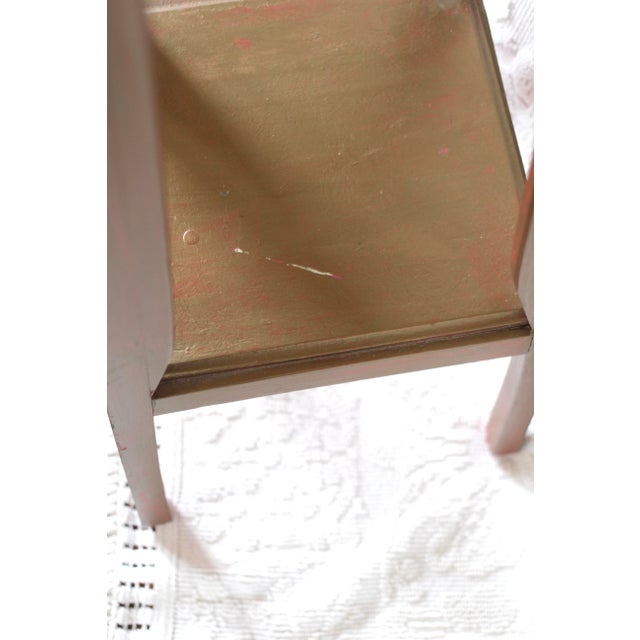 Art Nouveau Gold Carved Wood Plant Stand From the Early 1900s For Sale - Image 6 of 8