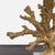 Black Elegant Table Lamp With Gold Faux Coral Design and Black Shade For Sale - Image 8 of 9