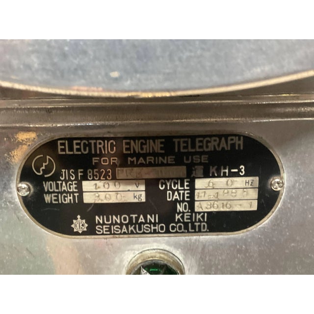 Ships Telegraph From Oil Tanker For Sale - Image 9 of 12