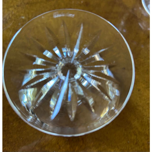 Traditional Set of 3 Vintage Waterford Lismore Champaign/Sherbett Coupes For Sale - Image 3 of 4