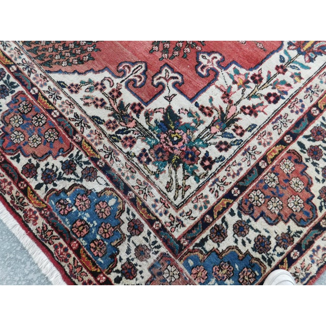 1960s Persian Rug 8'5"x 11'2" For Sale - Image 10 of 12