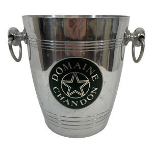 1970s French Domaine Chandon Champagne Ice Bucket by Argit