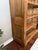 Brown Vintage Rustic Solid Reclaimed Wood Farmhouse Bookcase For Sale - Image 8 of 11