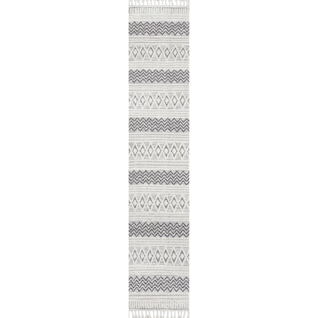Momeni Odessa Giotto Grey 2'3" X 10' Runner For Sale
