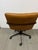 West Elm Cooper Mid-Century Leather Swivel Office Chair For Sale In San Francisco - Image 6 of 12