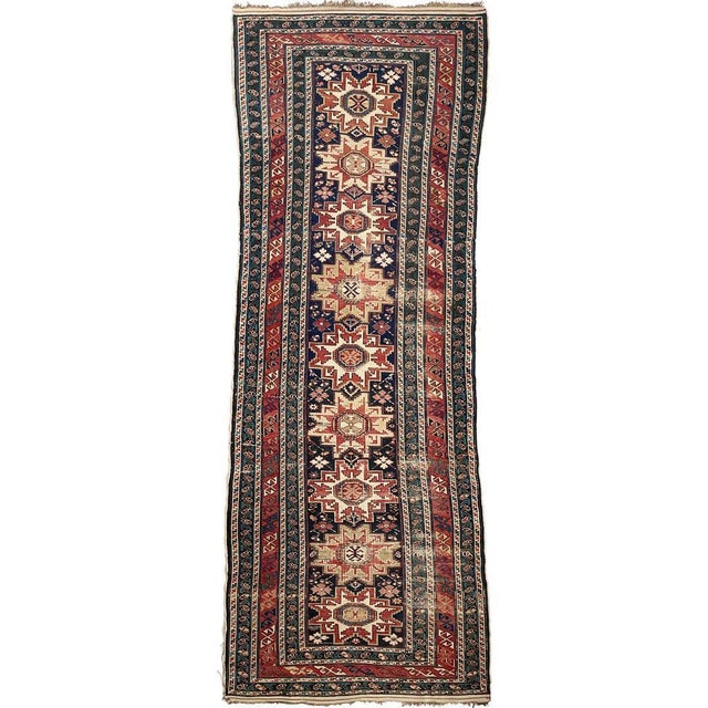 **All of our Antique rugs and Vintage rugs have been cleaned and are ready to use!** Enjoy! Name: ANCIENT Leshgi Star...