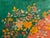 1920s Orange Open Field Floral Modern Antique Chinese Art Deco Knotted Wool Rug For Sale - Image 11 of 11
