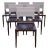 Contemporary Ligne Roset Modern Dining Chairs/ Set of 6 For Sale