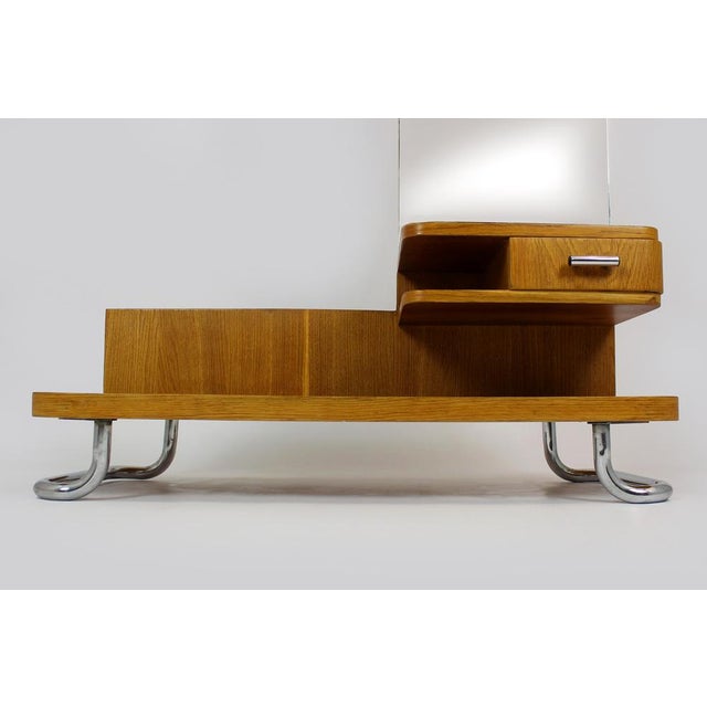 1940s Bauhaus Chromed Tubular Steel Dressing Table, 1940s For Sale - Image 5 of 18