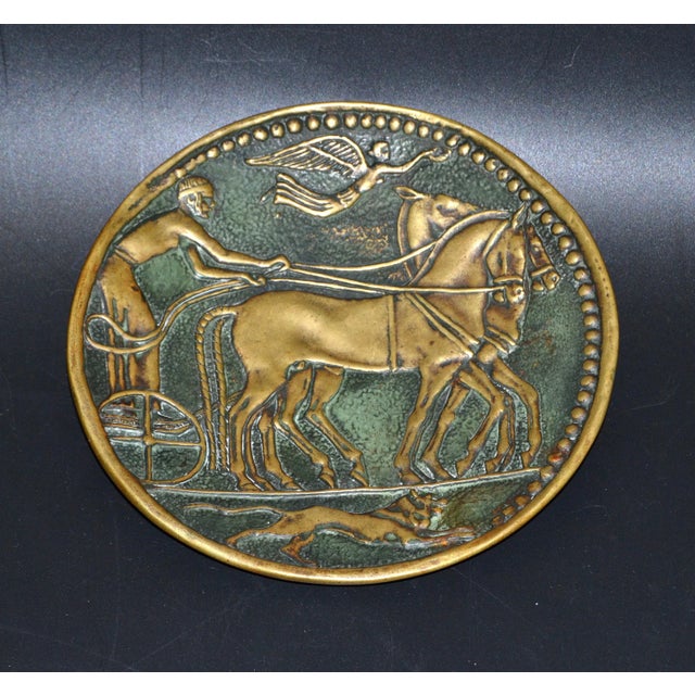 Original Max Le Verrier Art Deco Bronze Catchall, Bowl, Videpoche France 1930 For Sale - Image 12 of 13