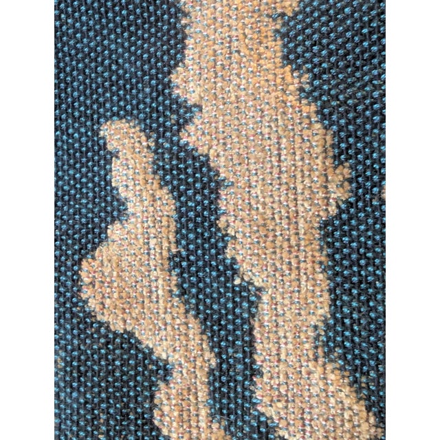 Vintage 1990s Lee Jofa "Tiger" Heavyweight Woven Jacquard Upholstery Fabric - 2.86 Yards For Sale - Image 10 of 12
