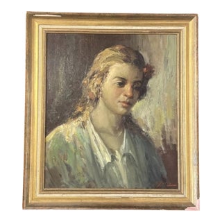 1930s Portrait of a Young Man by Nicola Petti For Sale