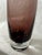 1960s Swedish Style Large Amethyst Vawe With Bubble at Base For Sale - Image 4 of 8