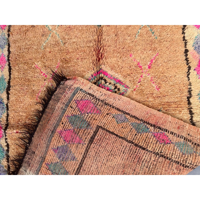 1980s 1980s Handmade Moroccan Rug - 5'1" X 11'8" Ft For Sale - Image 5 of 10